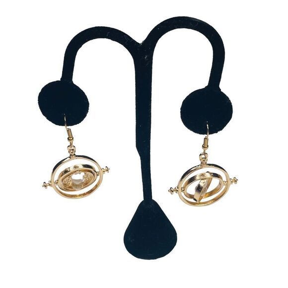 Harry Potter Time Turner Necklace & Earrings Set - Picture 12 of 14